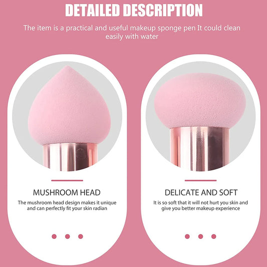 3Pcs/Set Cosmetic Puff Foundation Powder Makeup Brush